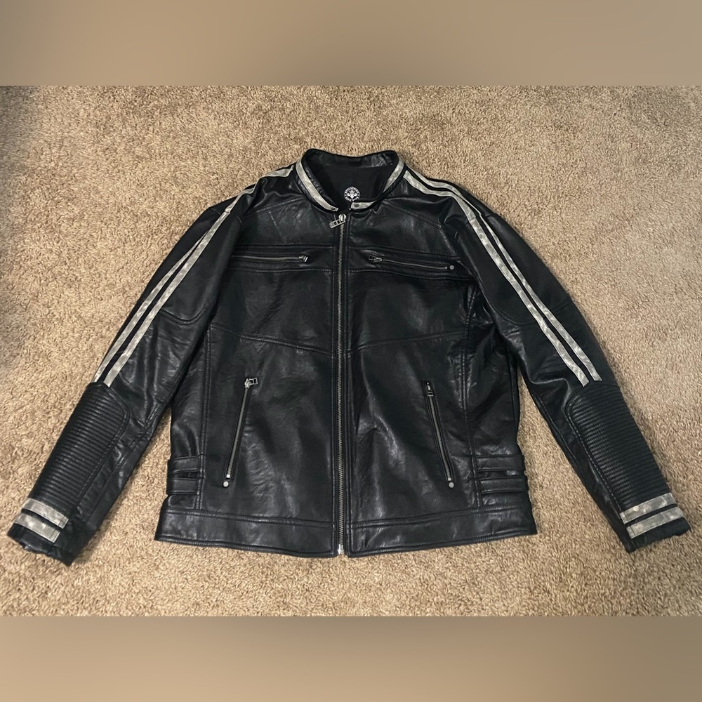 Affliction Leather Jacket.